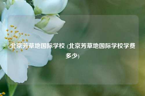 北京芳草地国际学校 (北京芳草地国际学校学费多少)