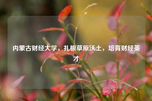内蒙古财经大学，扎根草原沃土，培育财经英才