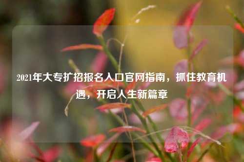 2021年大专扩招报名入口官网指南，抓住教育机遇，开启人生新篇章